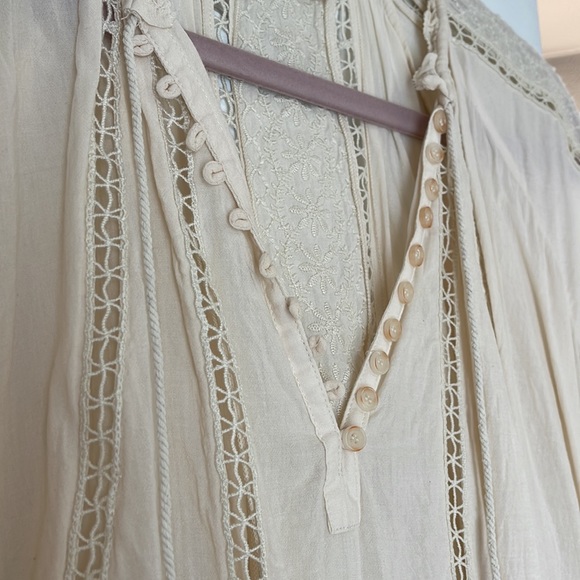 Spell and gypsy collective Loves Me Not Blouse Cream - Picture 7 of 8